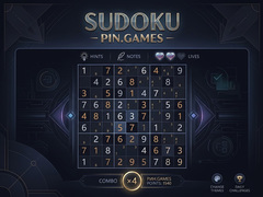 Cluiche Sudoku - Pin.Games