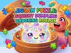 Cluiche Jigsaw Puzzle: Squishy Dumpling Unboxing Roblox