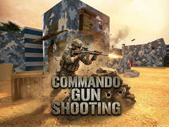 Cluiche Commando Gun Shooting