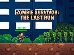Cluiche Zombie Survivor - The Last Run
