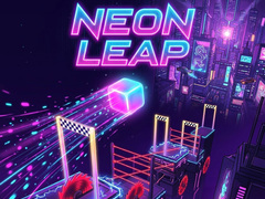 Cluiche Neon Leap