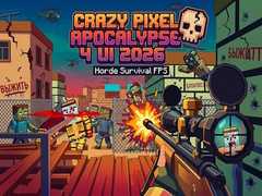 Cluiche Crazy Pixel Apocalypse 4 UI 2026