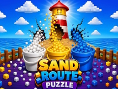 Cluiche Sand Route Puzzle