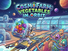 Cluiche CosmoFarm: Vegetables in Orbit 
