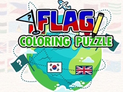 Cluiche Flag Coloring Puzzle