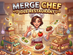 Cluiche Merge Chef: Idle Restaurant