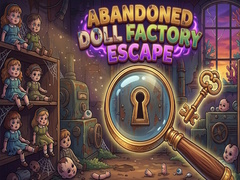 Cluiche Abandoned Doll Factory Escape