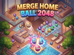 Cluiche Merge Home Ball 2048