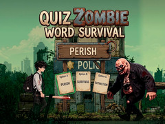 Cluiche Quiz Zombie Word Survival