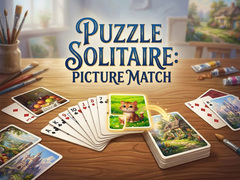 Cluiche Puzzle Solitaire Picture Match