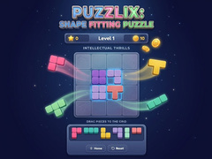 Cluiche Puzzlix: Shape Fitting Puzzle