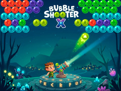 Cluiche Bubble Shooter X