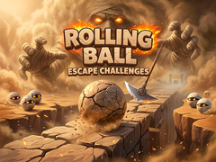 Cluiche Rolling Ball Escape Challenges