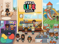 Cluiche Toca Boca Life School