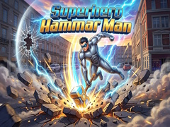 Cluiche Superhero Hammar Man