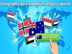 Cluiche Geography quiz: countries, flags, capitals