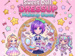 Cluiche Sweet Doll Dressup Makeup Game