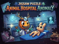 Cluiche Jigsaw Puzzle: Animal Hospital Anomaly