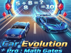 Cluiche Car Evolution Pro : Math Gates