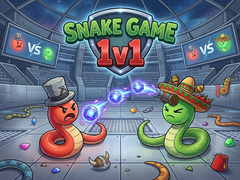 Cluiche Snake Game 1v1