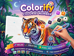 Cluiche Colorify - Color by Number