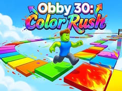 Cluiche Obby 30: Color Rush