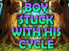 Cluiche Boy Stuck with His Cycle