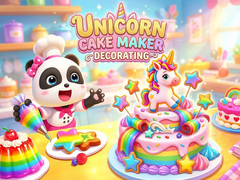 Cluiche Unicorn Cake Maker Decorating 