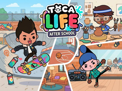 Cluiche Toca Boca Life After School