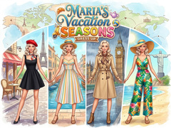 Cluiche Maria's Vacation Seasons Dress Up