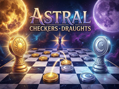 Cluiche Astral Checkers Draughts