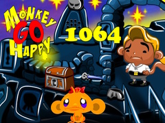 Cluiche Monkey Go Happy Stage 1064