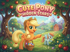 Cluiche Cute Pony: Hidden Stars