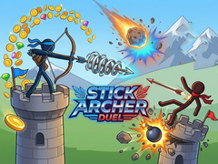Cluiche Stick Archer Duel