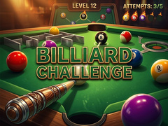 Cluiche Billiard Challenge