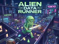 Cluiche Alien Data Runner