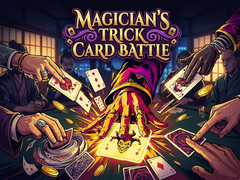 Cluiche Magician's Trick Card Battle
