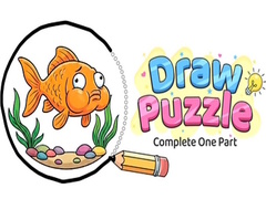 Cluiche Draw Puzzle Complete One Part