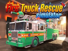 Cluiche Fire Truck Rescue simulator