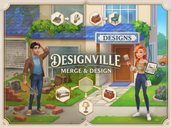 Cluiche Designville: Merge & Design