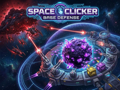 Cluiche Space Clicker: Base Defense