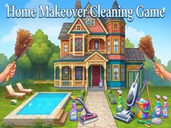 Cluiche Home Makeover Cleaning Game