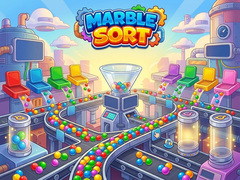 Cluiche Marble Sort