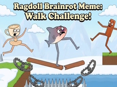Cluiche Ragdoll Brainrot Meme: Walk Challenge!
