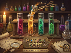 Cluiche Potion Sort