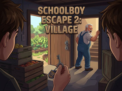 Cluiche Schoolboy Escape 2: Village
