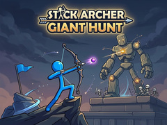 Cluiche Stick Archer Giant Hunt