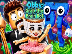 Cluiche Obby: Grab the Brain Rot