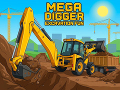 Cluiche Mega Digger - Excavation Fun