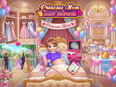 Cluiche Princess Mom Baby Shower